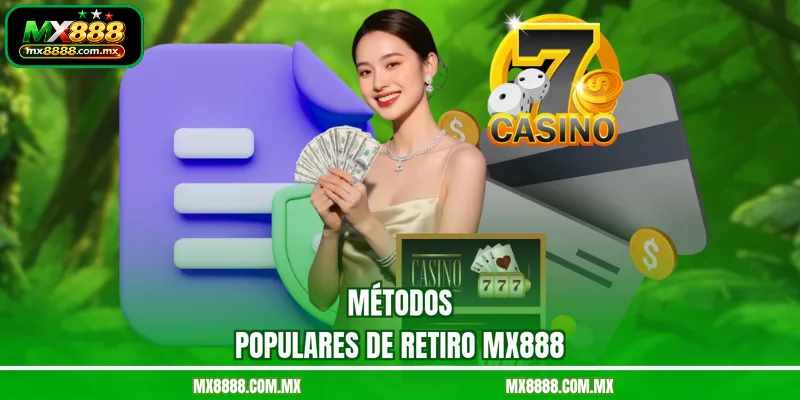 Métodos populares de Retiro MX888