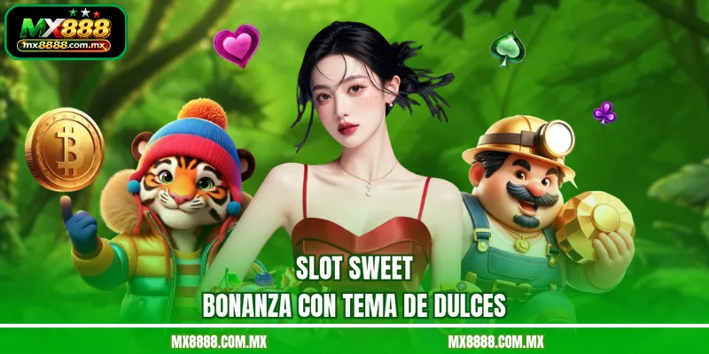 Slot Sweet Bonanza Con Tema De Dulces