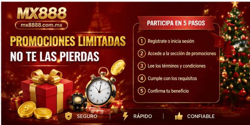 Beneficios exclusivos de fin de año en MX888