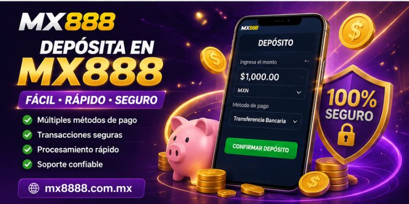 Cómo realizar un depósito seguro en MX888