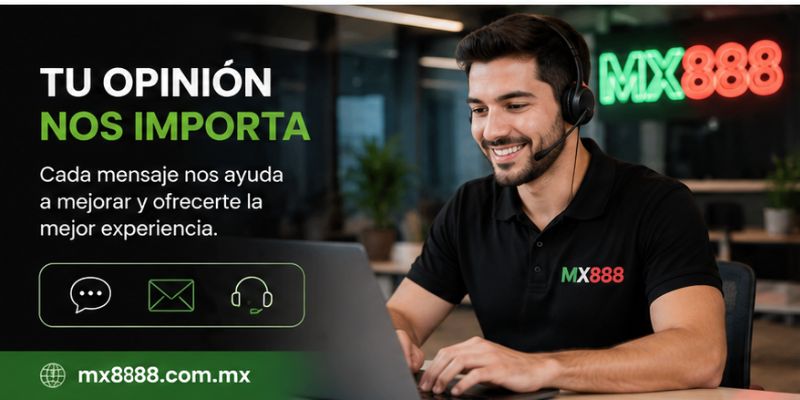 Equipo de MX888 brindando atención y soporte a través de Contacto