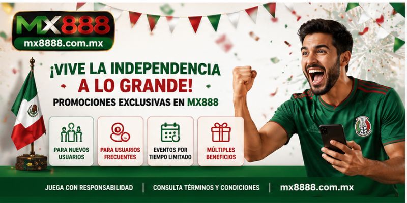 Eventos exclusivos del Día de la Independencia en MX888