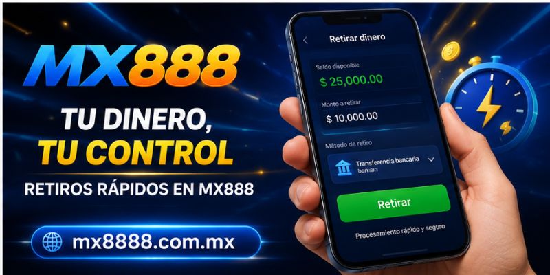Guía para realizar un retiro rápido y seguro en MX888