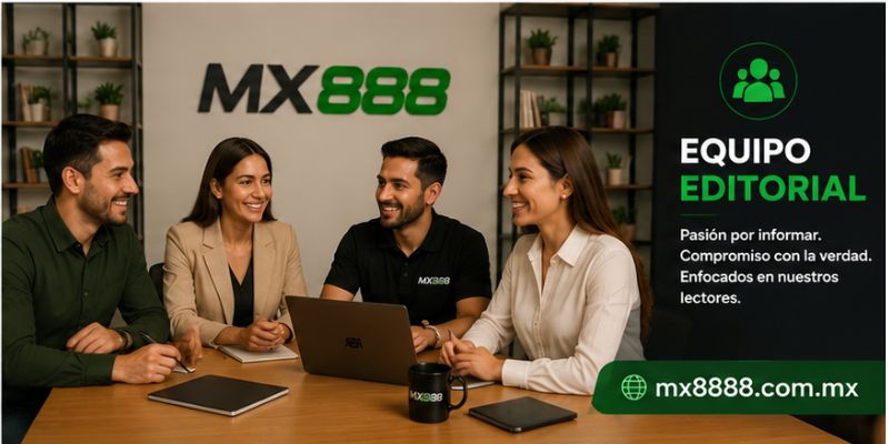 Revisión editorial y mejora continua del Equipo Editorial en MX888